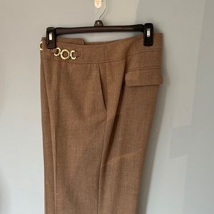 Ann Taylor- Puddle Hem- relaxed- wide leg- trousers